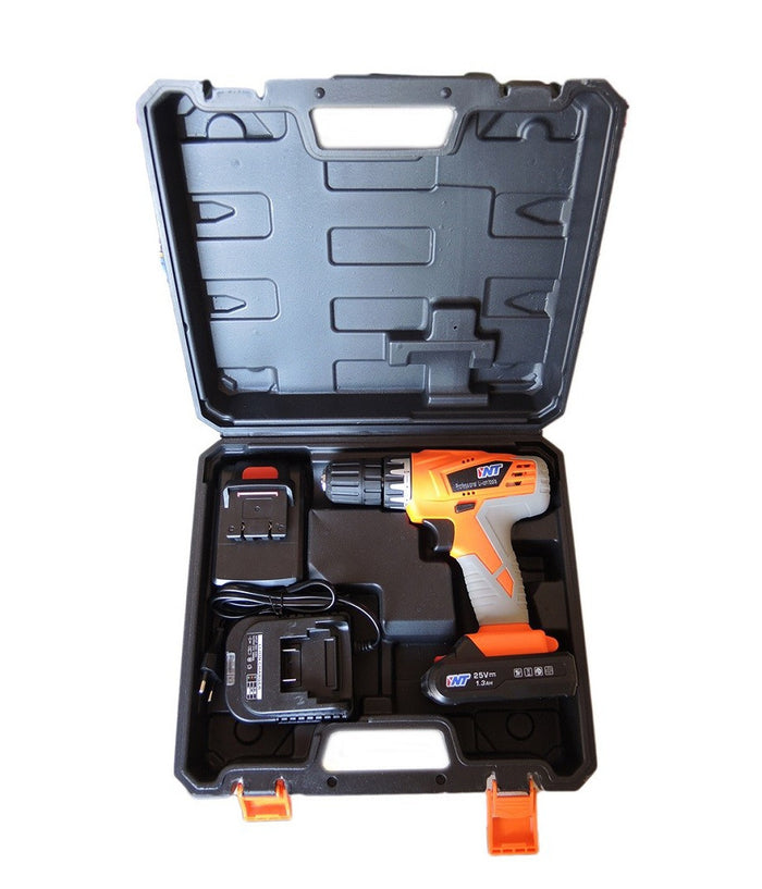 Trapano Avvitatore Con Doppia Batteria Al Litio 25v 1.3ah Con Valigia 6221s         