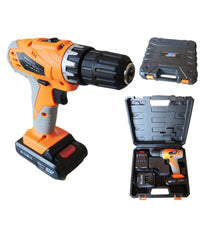 Trapano Avvitatore Con Doppia Batteria Al Litio 25v 1.3ah Con Valigia 6221s         