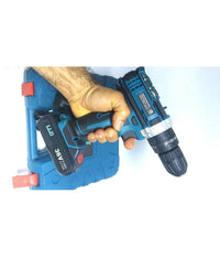 Trapano Avvitatore Doppia Batteria A Litio 36 V Max + Valigetta 26 Accessori Lld         