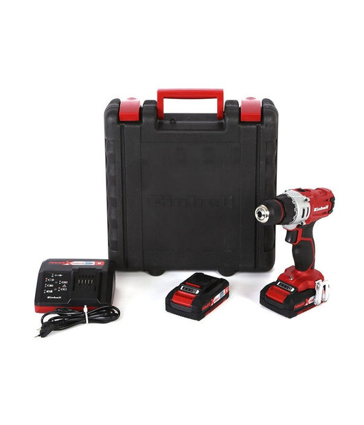 Trapano Avvitatore Einhell 18v Te-cd 18/2 Li Kit 2 Batterie Valigetta         