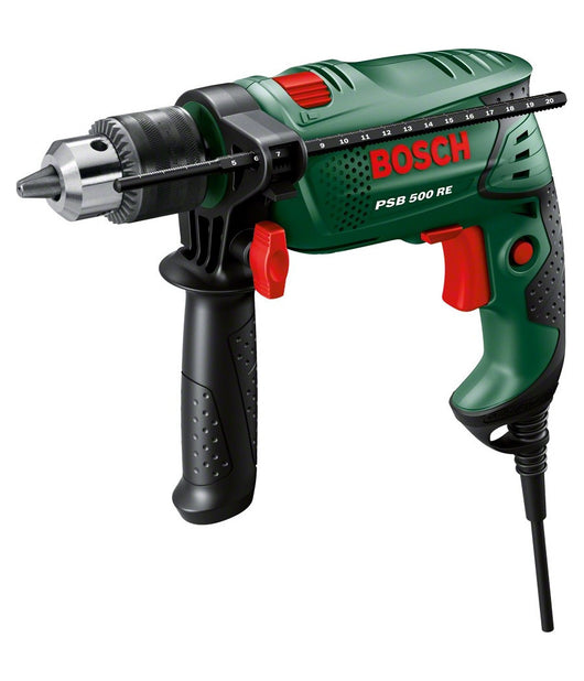 Trapano Battente Avvitatore Percussione Con Valigetta Bosch Psb Easy 500 Watt         