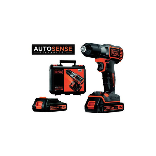 Trapano Black+Decker 18V Litio Asd 184Kb