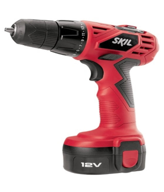 Trapano Elettrico A Batteria 12v 10mm Cordless Senza Fili Mandarino Autoserrante         