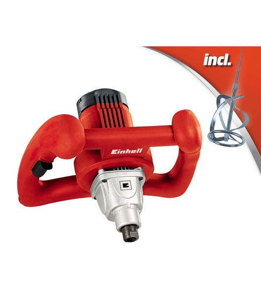 Trapano Miscelatore Impasta Malta Colla Elettrico 1400w Einhell Tc-mx 1400 E         