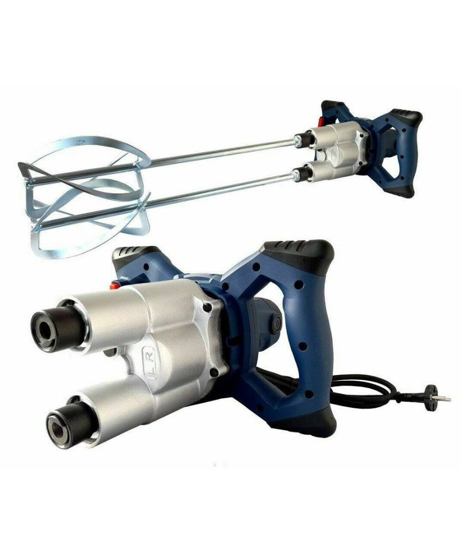 Trapano Miscelatore Mescolatore 2 Fruste Per Colla E Malta 1500w Rehm-150c         