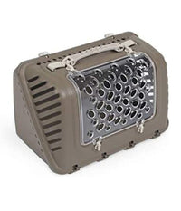 Traportino Per Gatti Cani Piccola Taglia Trasporto Con Tracolla 44,5x26,5x28cm         