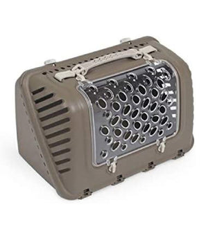 Traportino Per Gatti Cani Piccola Taglia Trasporto Con Tracolla 44,5x26,5x28cm         