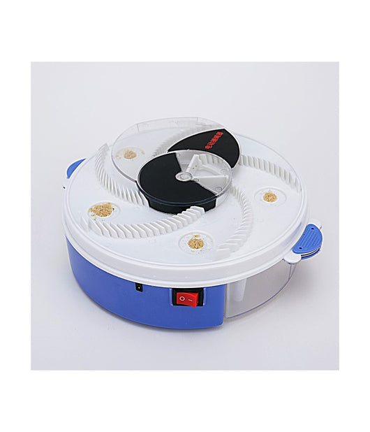 Trappola Elettronica Per Mosche Zanzare Repellente Insetti Esca E Disco Rotante         