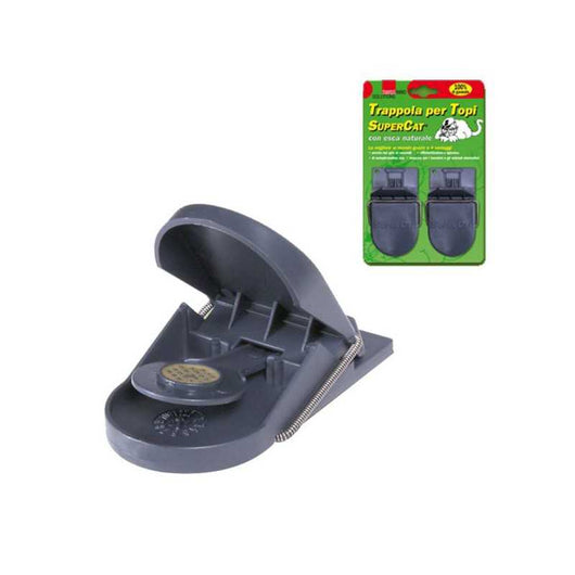 Trappola Topi Piccola Supercat con Esca pz. 2