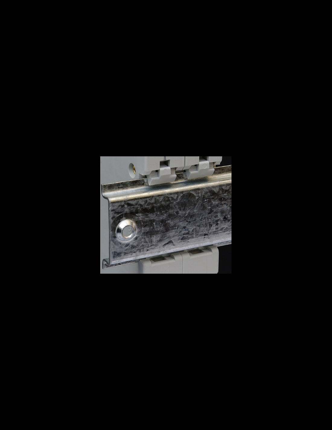 Trasformatore 220 - 12V impulso per serrature elettriche, guida DIN standard, grigio - THIRARD