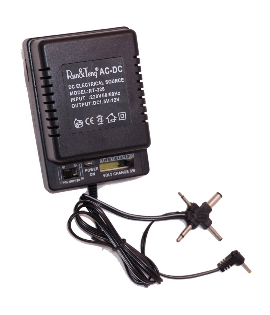 Trasformatore Alimentatore Corrente Universale 500ma Da 1.5v A 12v Ac Dc         