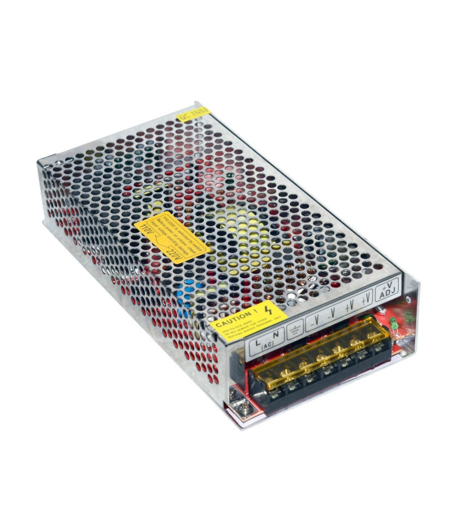 Trasformatore Alimentatore Stabilizzato Per Striscia A Led Switch Trimmer 12v         