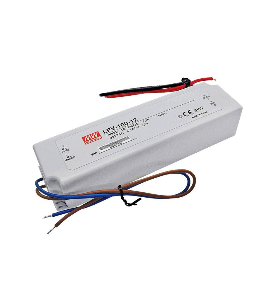 Trasformatore Driver Alimentatore Per Strisce Strip Led Faretti 100 W Watt         