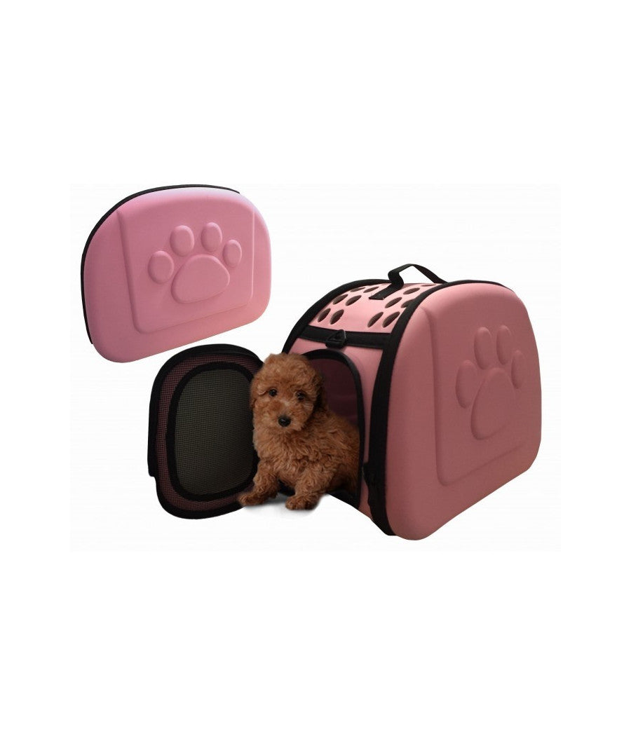 Trasportino A Borsa Per Cani E Gatti Animali A Tracolla Portatile Richiudibile         