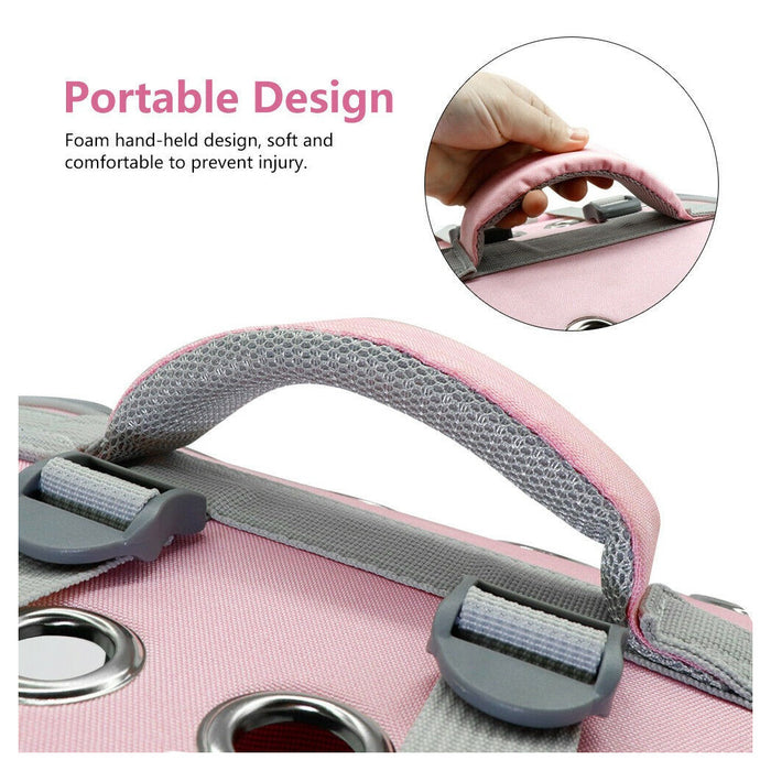 Trade Shop - Trasportino A Zaino Gatto Borsa Zaino Impermeabile Trasporto Viaggio Per Cane -