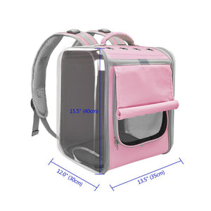 Trade Shop - Trasportino A Zaino Gatto Borsa Zaino Impermeabile Trasporto Viaggio Per Cane -