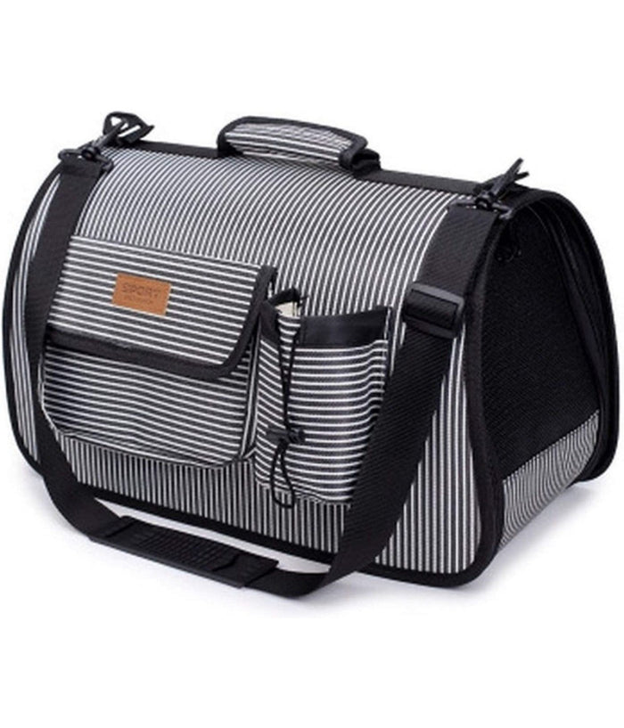 Trasportino Borsa Per Gatti Cani Animali Da Trasporto Cestino 54 X 21 X 31 Cm         