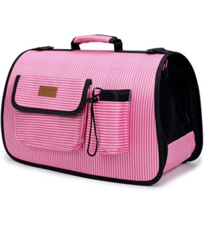 Trasportino Borsa Per Gatti Cani Animali Da Trasporto Cestino 54 X 21 X 31 Cm         