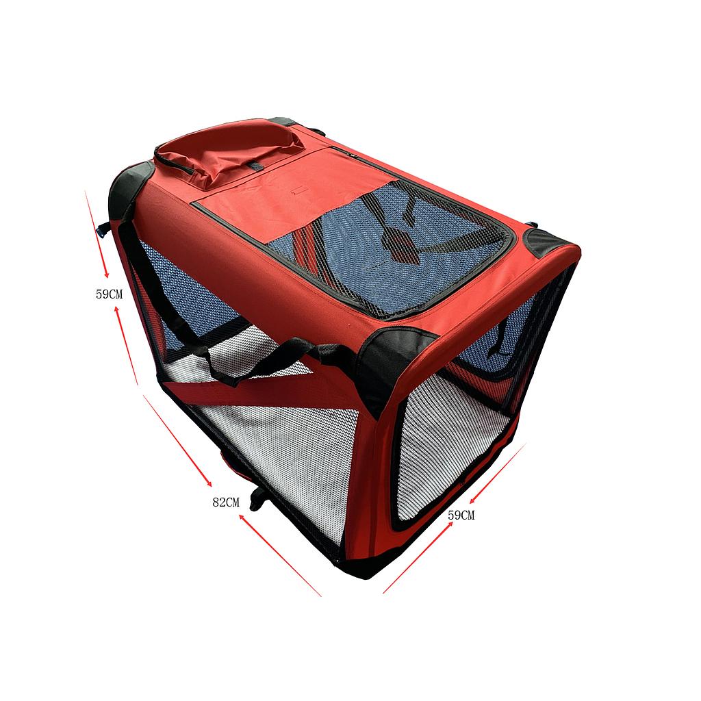 Gabbia trasportino borsa per cani gatti pieghevole animali cuccioli da trasporto medio xl
