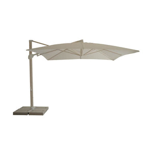 Obrellone Trastevere bianco (tela) - legno larice (palo)