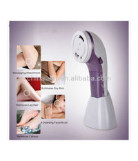 Trattamento Corpo 5 In 1 Depilatore Massaggiatore Rimuovi Calli Pulizia Viso         