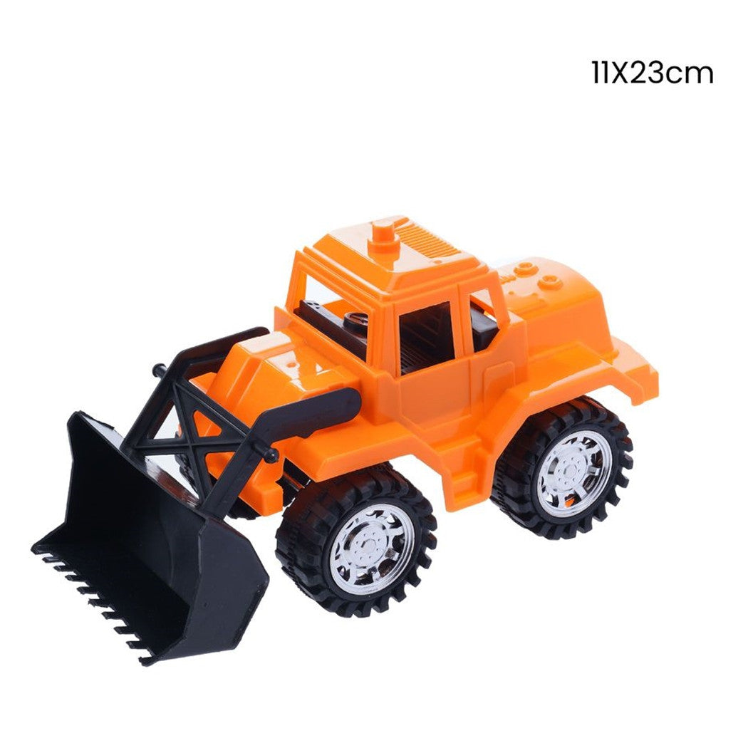 Trade Shop - Trattore Con Pala Caricatrice Scavatrice Giocattolo Per Bambini Spiaggia 11x23cm 258287 -