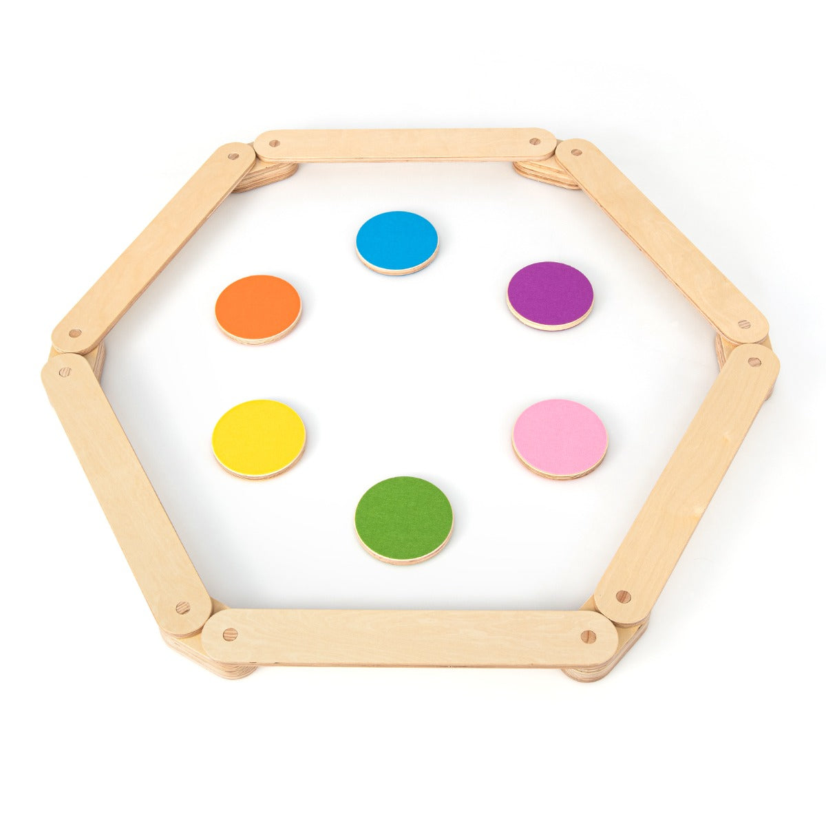 Trave d¡¯equilibrio in legno e pietre per gradini, Percorso ad ostacoli da ginnastica artistica in 12 pezzi-Giocattoli sportivi