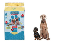 Traversine Cani 60x90 100 Pezzi Tappetini Igienici per Cani e Gatti Multiuso (100 pz 60X90 cm) Tappetini per l'addestram