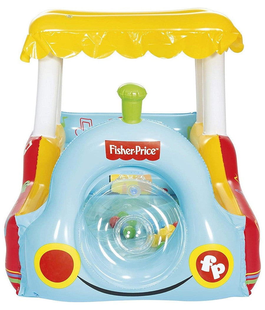 Trenino Gonfiabile Per Bambini 2 Anni+ Play Center 132x94x89cm Con Palline 93537         