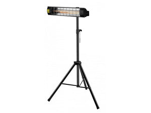 Treppiede per radiatore elettrico - 1,1-1,8 m - Nero