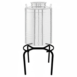 TECNOKIT Supporto Fusto Olio e Vino Alto da 150 Litri