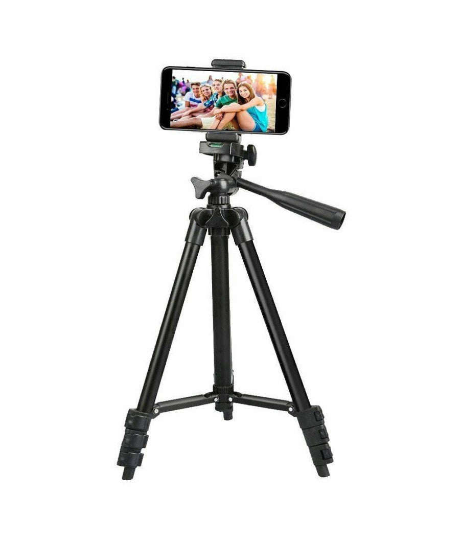 Treppiedi Universale Alluminio Tripode Cavalletto 102cm Smartphone Fotocamera         