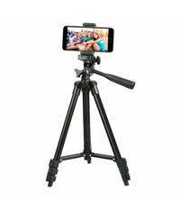 Treppiedi Universale Alluminio Tripode Cavalletto 102cm Smartphone Fotocamera         