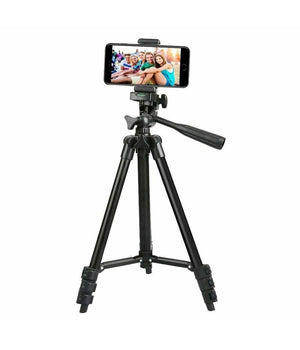 Treppiedi Universale Alluminio Tripode Cavalletto 102cm Smartphone Fotocamera         