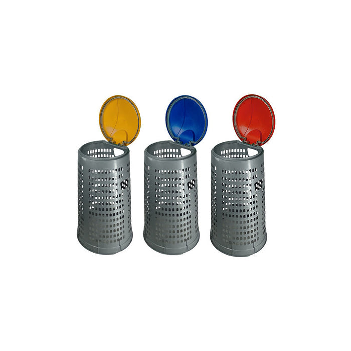 Trespolo portasacchi 38x80 cm giallo – ICS Tata – Supporto per raccolta differenziata