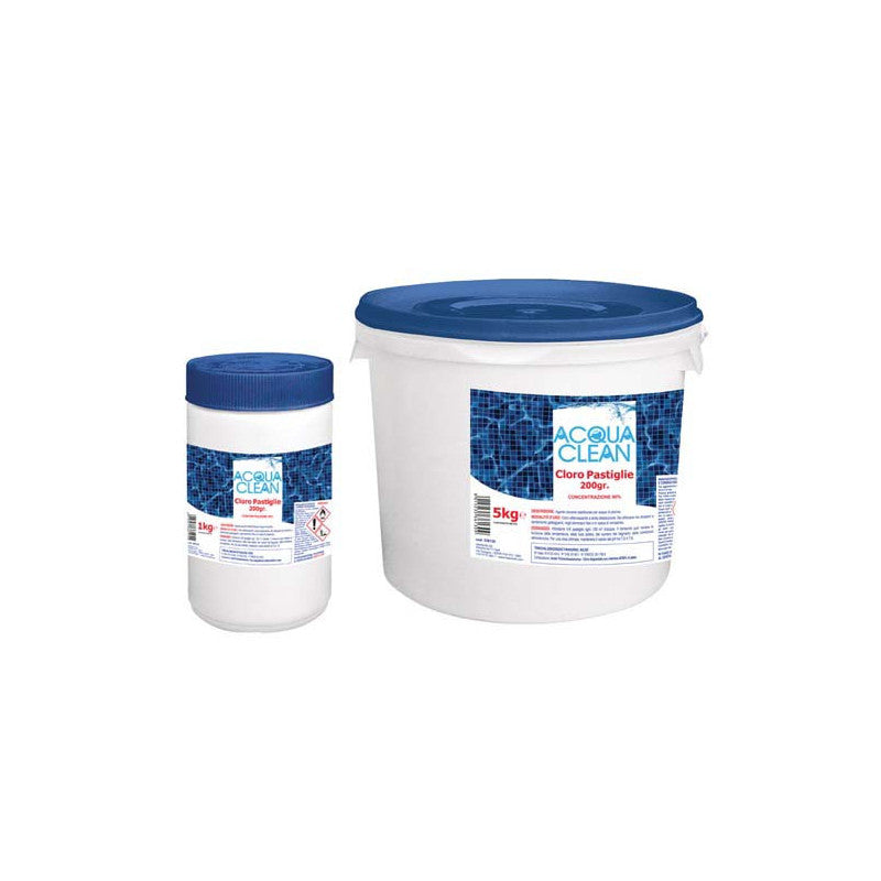 Tricloro Acqua Clean pastiglie di Kg.25