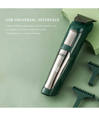 Trimmer Elettrico Display Led Tagliacapelli Barba Senza Fili Impermeabile V-292         