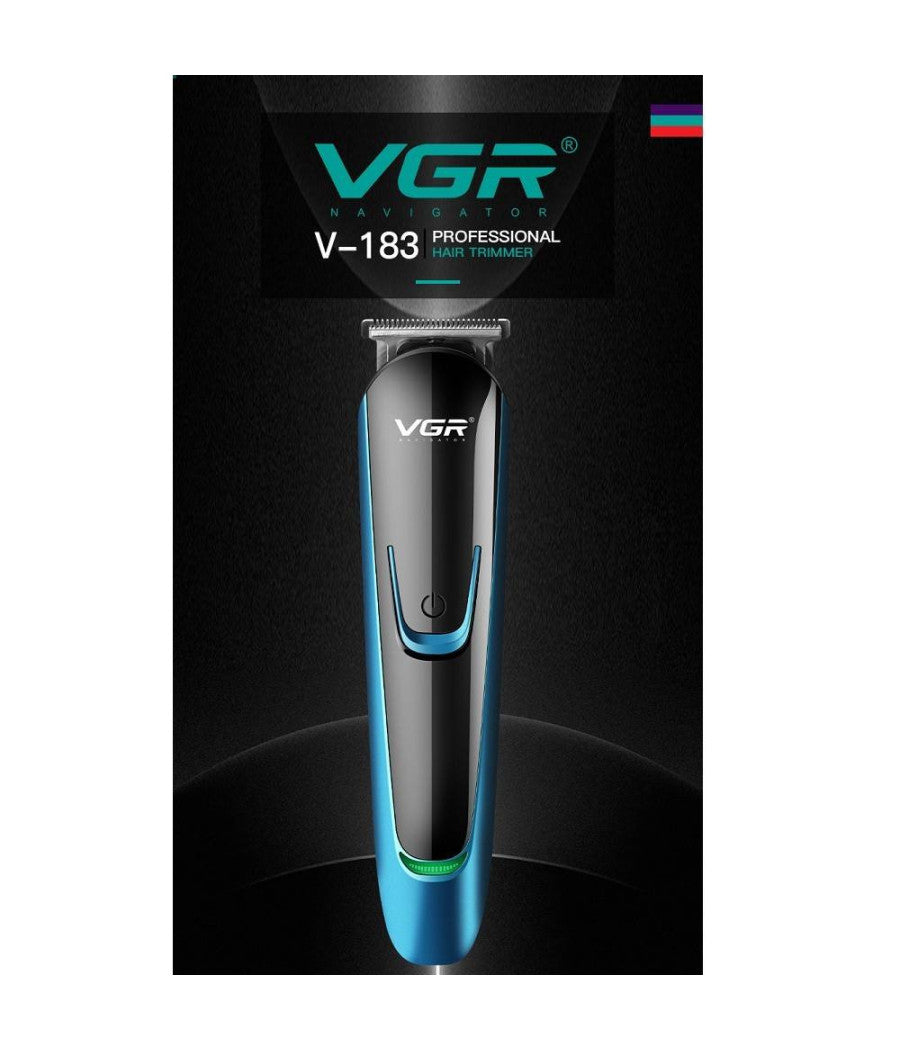 Trimmer Ricaricabile Elettrico A Basso Rumore Tagliapeli Capelli Pettine V-183         