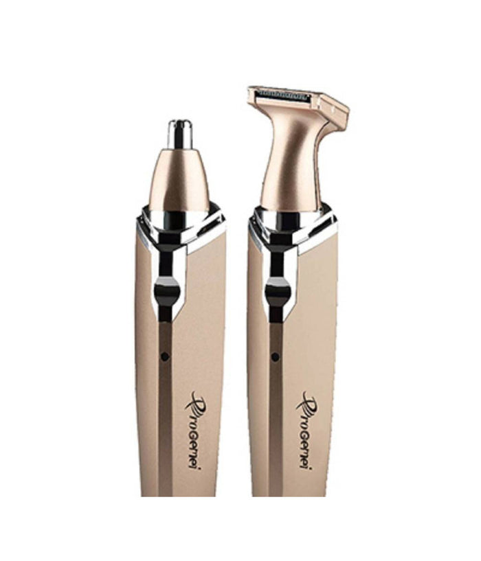 Trimmer Rifinitore A Batteria Gm-3110 Rasoio Capelli Naso Ricaricabile 2 In 1         