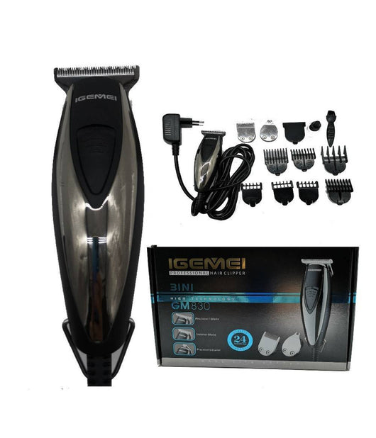 Trimmer Tagliacapelli Barba Rasoio 3in1 Professionale Elettrico Con Filo Gm-830         