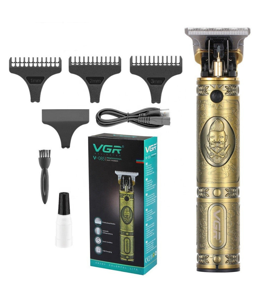 Trimmer Tagliacapelli Batteria Ricaricabile Professionale Senza Fili Uomo V-085         