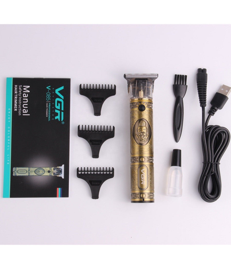 Trimmer Tagliacapelli Batteria Ricaricabile Professionale Senza Fili Uomo V-085         