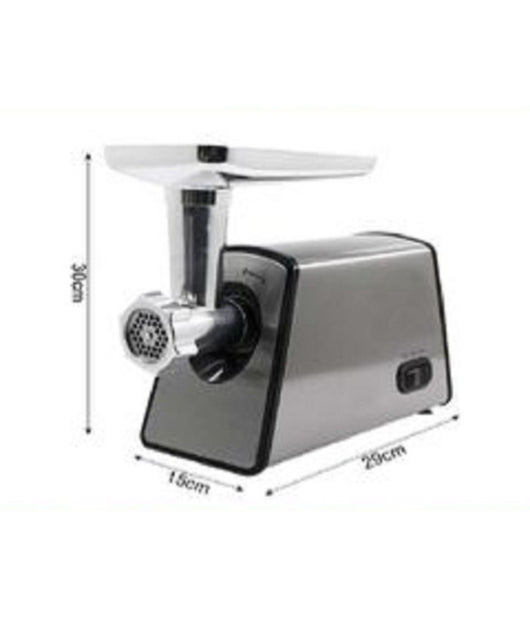 Tritacarne Elettrico Tx-8247 Accessori 2000 W Ideale Per Tritare Salsicce Kebbe         