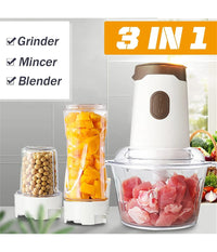 Tritacarne Multifunzionale 3 In 1 Accessorio Per Cucina Casa Alimenti Q-t164         