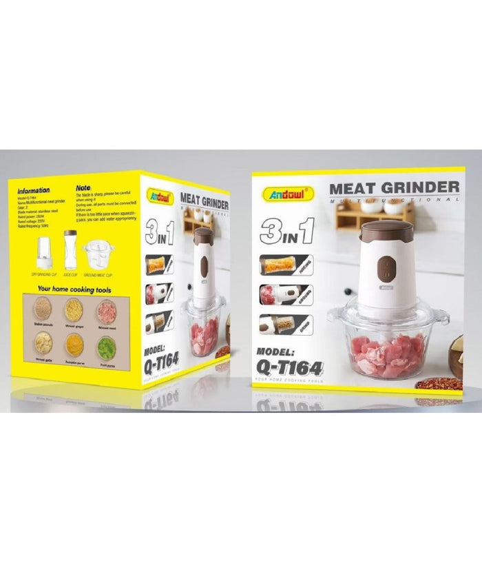 Tritacarne Multifunzionale 3 In 1 Accessorio Per Cucina Casa Alimenti Q-t164         