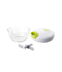 Tritatutto A Corda Manuale Con Coperchio Tritaverdure Con Cordina Lame Acciaio         