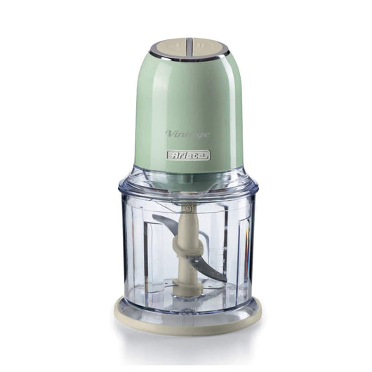 Tritatutto Vintage - 2 Velocità - 4 Lame Acciaio Inox - 400W - Verde
