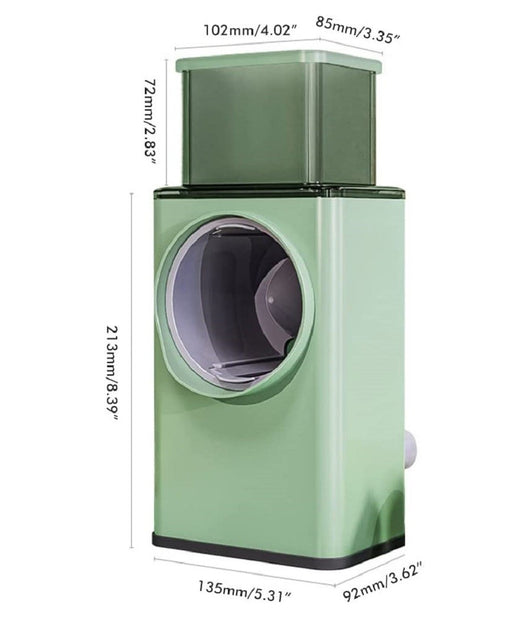 Tritaverdure Grattugia A Manovella Affettatrici Per La Casa Mandoline In Acciaio         