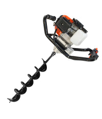 Trivella Mototrivella 2 Mani Trivellatrice A Scoppio 52cc 2 Con Punta Da 150 Mm         