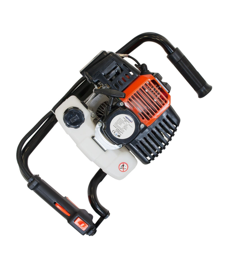 Trivella Mototrivella 2 Mani Trivellatrice A Scoppio 52cc 2 Con Punta Da 150 Mm         